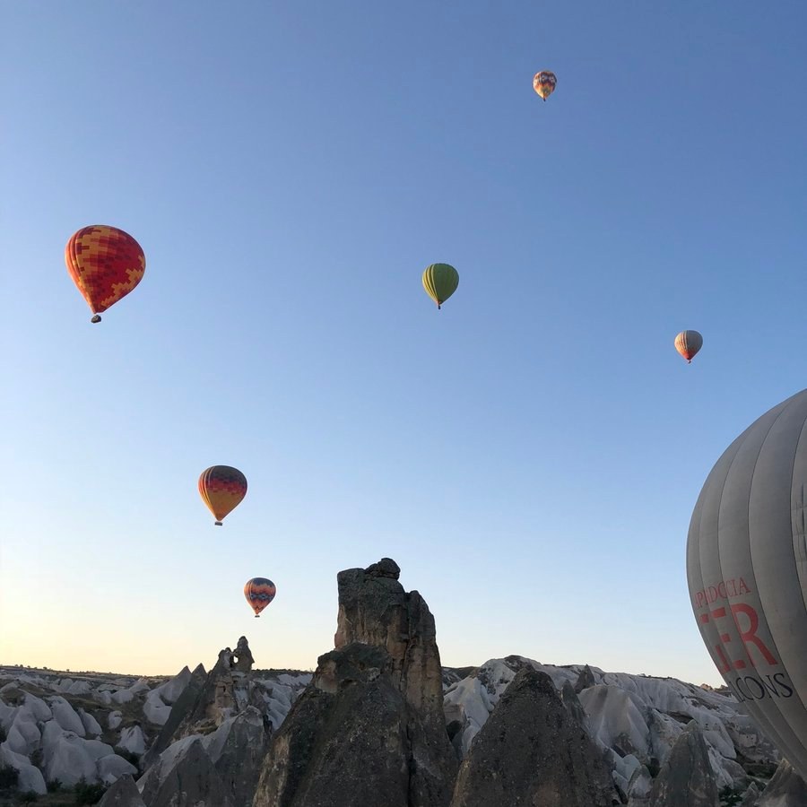 Balões sobre a Capadócia, Turquia
